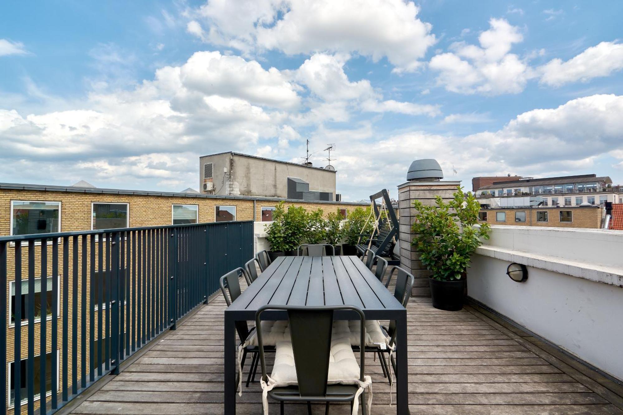 Luxury Penthouse - Private Balcony - Heart Of Copenhagen Apartment Ngoại thất bức ảnh